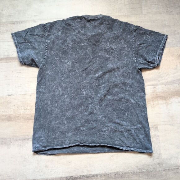 Hatsune Miku Adult Black Tie Dye Anime Short Sleeve Shirt Size Medium M - Picture 4 of 5